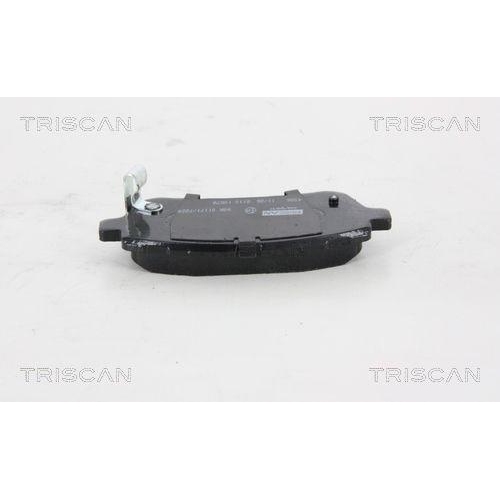 Bremsbelagsatz, Scheibenbremse TRISCAN 8110 10578 f&uuml;r DAIHATSU FORD MAZDA SUBARU