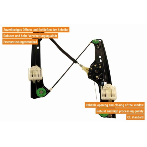 Fensterheber VAICO V20-9741 Original VAICO Qualität für BMW, vorne rechts