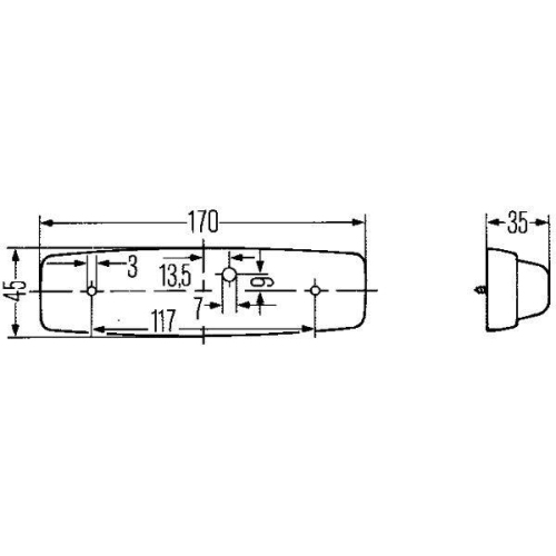 HELLA 2JA 001 364-001 Innenraumleuchte f&uuml;r AEBI AUDI AUW&Auml;RTER FORD IVECO MAN VW