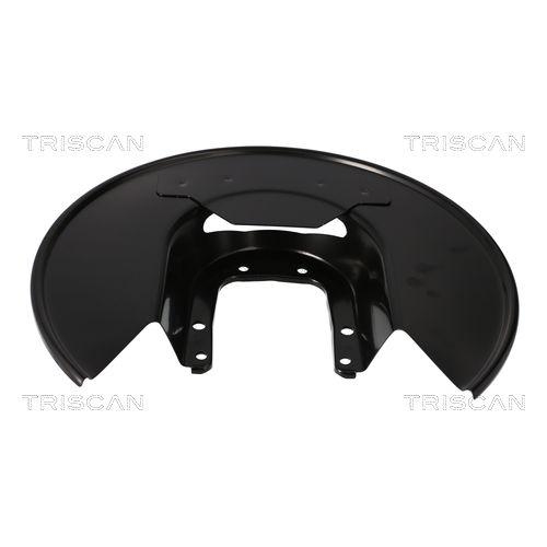 Spritzblech, Bremsscheibe TRISCAN 8125 28204 f&uuml;r PEUGEOT, Hinterachse