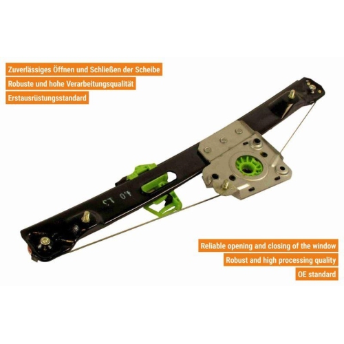 Fensterheber VAICO V20-9743 Original VAICO Qualität für BMW, hinten rechts