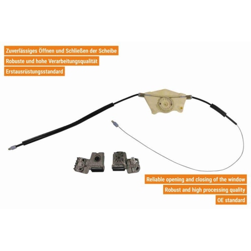 Fensterheber VAICO V10-2392 Original VAICO Qualit&auml;t f&uuml;r SEAT SKODA VW VAG