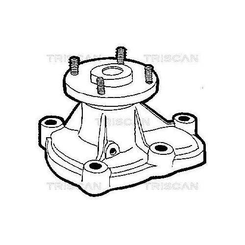 Wasserpumpe, Motork&uuml;hlung TRISCAN 8600 24004 f&uuml;r ISUZU OPEL VAUXHALL