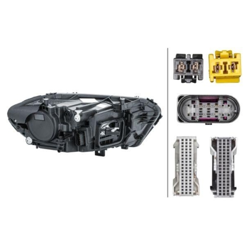 HELLA Hauptscheinwerfer 1EX 015 091-911 f&uuml;r MERCEDES-BENZ, links