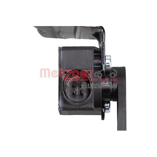 Sensor, Leuchtweitenregulierung METZGER 0901433 f&uuml;r SKODA, Hinterachse