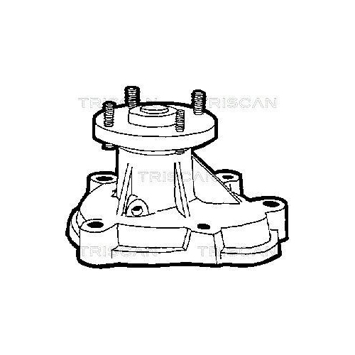 Wasserpumpe, Motork&uuml;hlung TRISCAN 8600 24006 f&uuml;r OPEL VAUXHALL