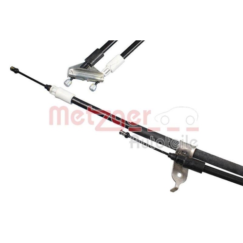 Seilzug, Feststellbremse METZGER 17.9006 für FORD, hinten links, hinten rechts