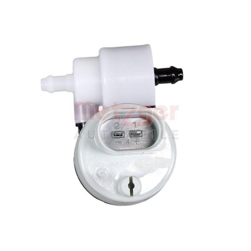 Waschwasserpumpe, Scheibenreinigung METZGER 2221206 für MERCEDES-BENZ, vorne