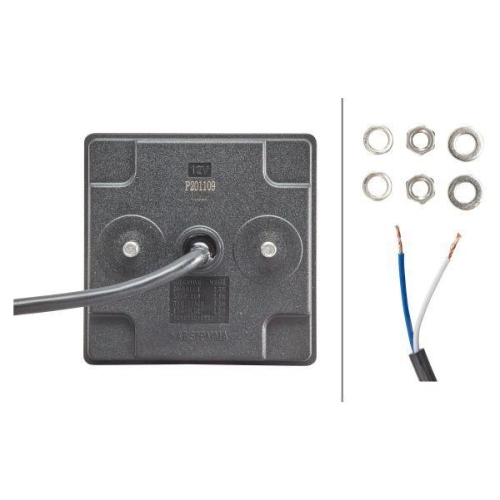 HELLA Nebelschlussleuchte 2NE 357 029-041 VALUEFIT für, hinten