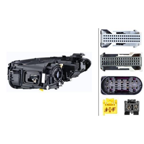 HELLA Hauptscheinwerfer 1EX 015 619-921 f&uuml;r MERCEDES-BENZ, rechts