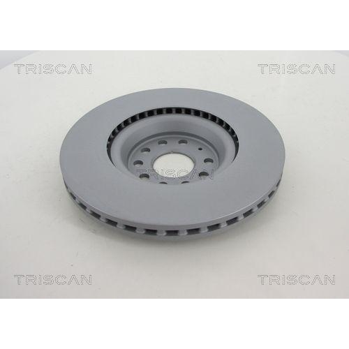 TRISCAN 8120 291061C 2 St&uuml;ck Bremsscheiben f&uuml;r AUDI SEAT SKODA VW CUPRA, Vorderachse