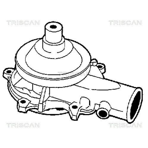 Wasserpumpe, Motork&uuml;hlung TRISCAN 8600 24007 f&uuml;r OPEL VAUXHALL