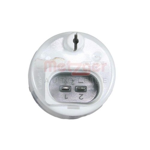 Waschwasserpumpe, Scheibenreinigung METZGER 2221207 für MERCEDES-BENZ, vorne