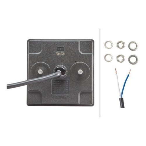 HELLA Nebelschlussleuchte 2NE 357 029-141 VALUEFIT für, hinten