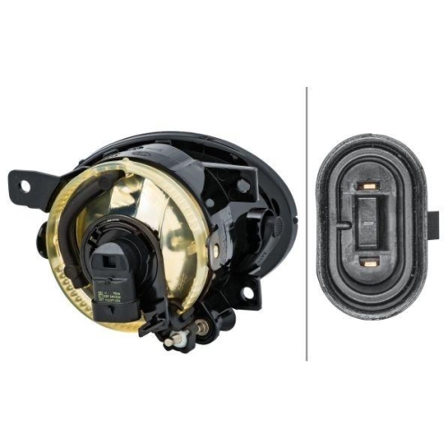 HELLA Nebelscheinwerfer 1N0 010 375-311 für VW, links