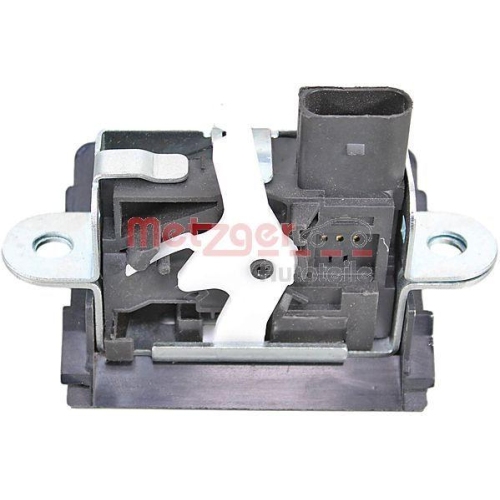 Heckklappenschloss METZGER 2310691 f&uuml;r SEAT, Fahrzeugheckklappe, mitte