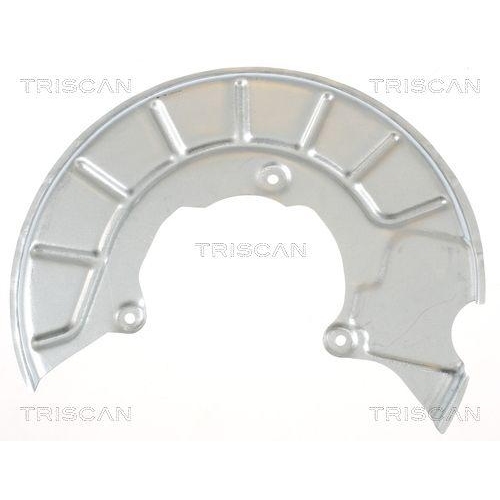 Spritzblech, Bremsscheibe TRISCAN 8125 29101 f&uuml;r VW, Vorderachse links