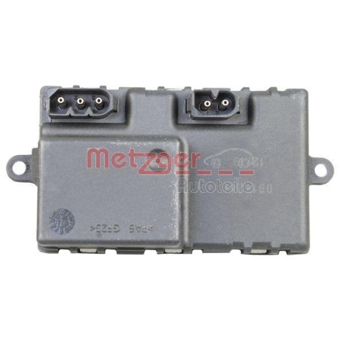 Regler, Innenraumgebläse METZGER 0917241 für BMW