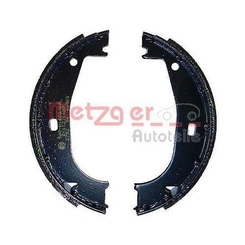 Bremsbackensatz, Feststellbremse METZGER KR 626 f&uuml;r BMW, Hinterachse links