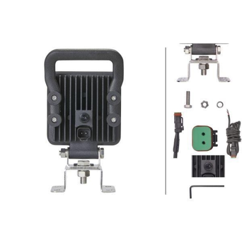 HELLA Arbeitsscheinwerfer 1GA 357 103-082 für DAF SCANIA