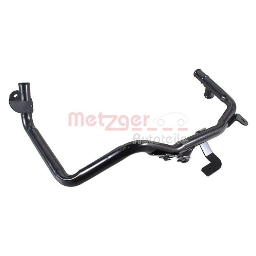 K&uuml;hlmittelrohrleitung METZGER 4010545 f&uuml;r AUDI SEAT SKODA VW, rechts