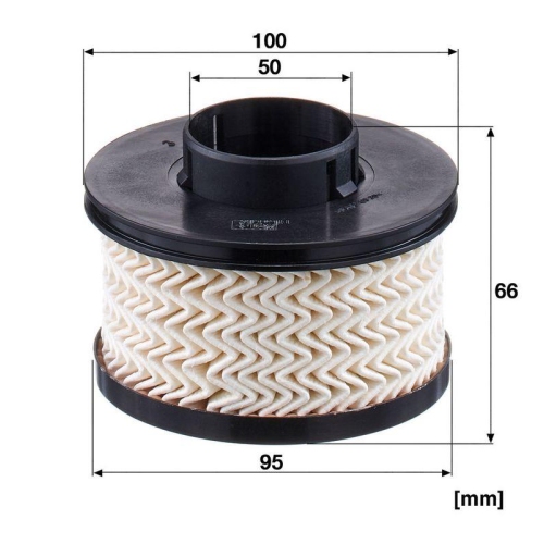Kraftstofffilter MANN-FILTER PU 10 028 z f&uuml;r CITRO&Euml;N OPEL PEUGEOT TOYOTA