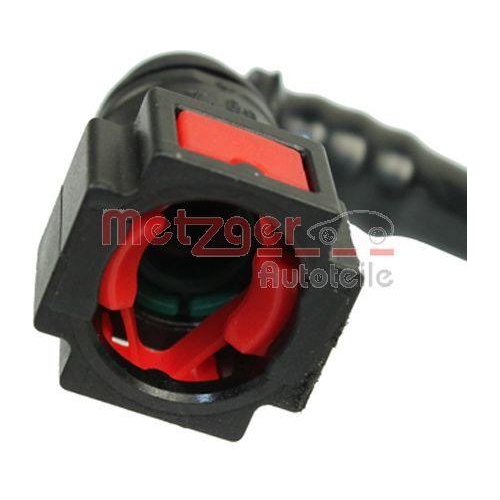 Schlauch, Leckkraftstoff METZGER 0840078 f&uuml;r CITRO&Euml;N/PEUGEOT