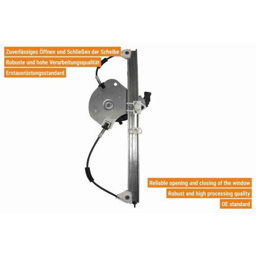 Fensterheber VAICO V24-0394 Original VAICO Qualität für FIAT, vorne links