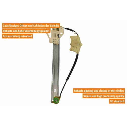 Fensterheber VAICO V10-2445 Green Mobility Parts für SEAT SKODA VW VAG
