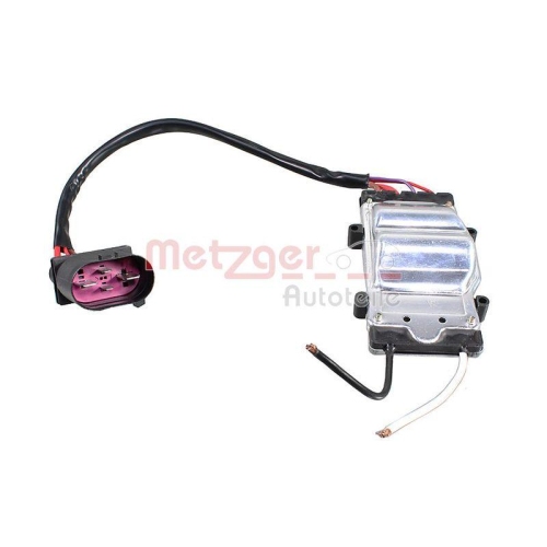 Steuerger&auml;t, Elektrol&uuml;fter (Motork&uuml;hlung) METZGER 0917448 f&uuml;r AUDI PORSCHE VW