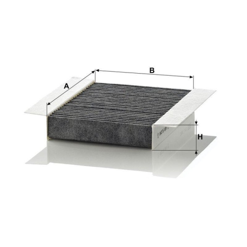 Filter, Innenraumluft MANN-FILTER CUK 1820-2 f&uuml;r FIAT