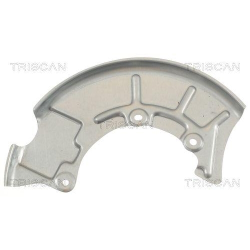 Spritzblech, Bremsscheibe TRISCAN 8125 29107 f&uuml;r VW, Vorderachse links