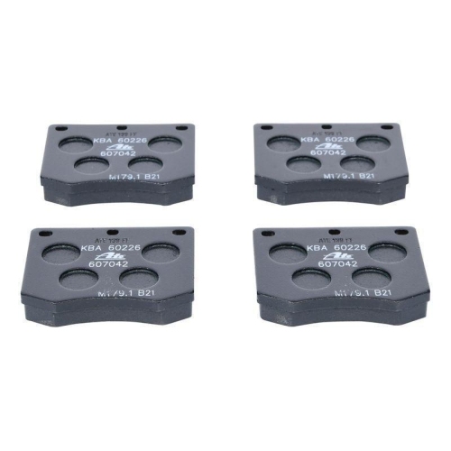 Bremsbelagsatz, Scheibenbremse ATE 13.0460-7042.2 f&uuml;r FORD, Vorderachse