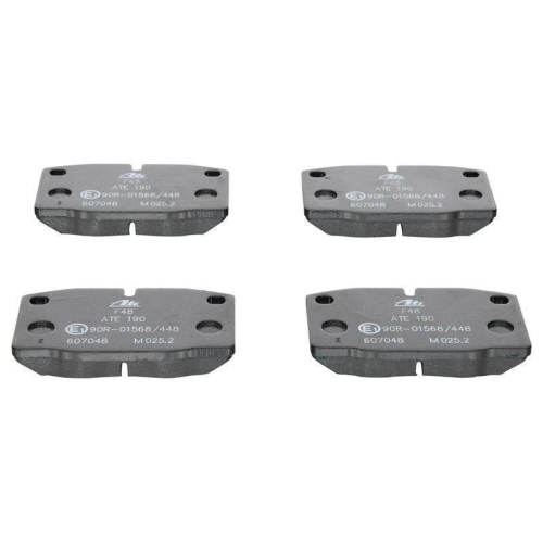 Bremsbelagsatz, Scheibenbremse ATE 13.0460-7048.2 f&uuml;r OPEL VAUXHALL, Vorderachse