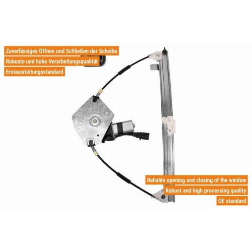 Fensterheber VAICO V24-0421 Original VAICO Qualität für ALFA ROMEO, vorne links