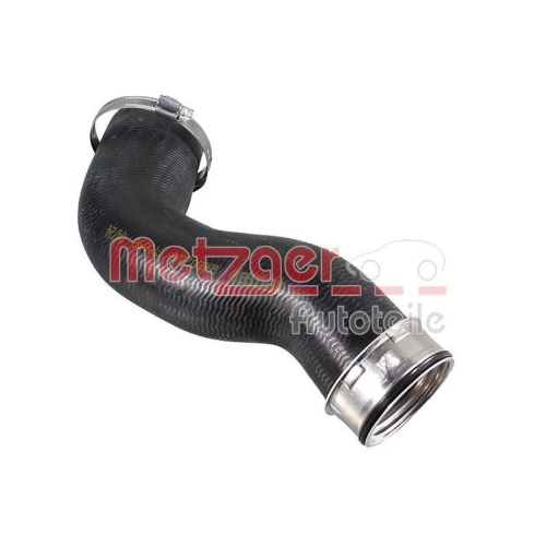 Ladeluftschlauch METZGER 2400215 f&uuml;r VW, Ladeluftk&uuml;hler, rechts