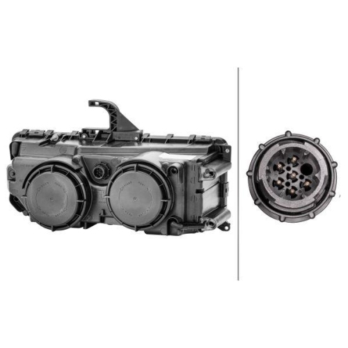 HELLA Hauptscheinwerfer 1DB 247 011-031 f&uuml;r MERCEDES-BENZ, links