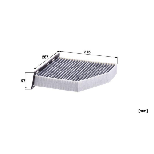 Filter, Innenraumluft MANN-FILTER CUK 2939/1 f&uuml;r VAG