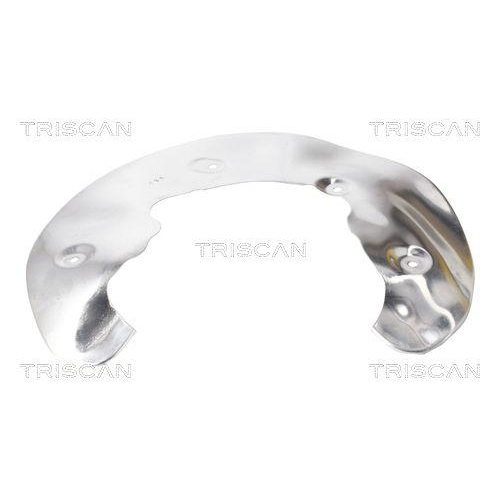 Spritzblech, Bremsscheibe TRISCAN 8125 29109 f&uuml;r VW, Vorderachse links