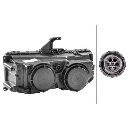 HELLA Hauptscheinwerfer 1DB 247 011-041 für MERCEDES-BENZ, rechts
