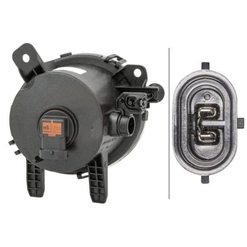 HELLA Nebelscheinwerfer 1N0 354 990-031 für BMW, links