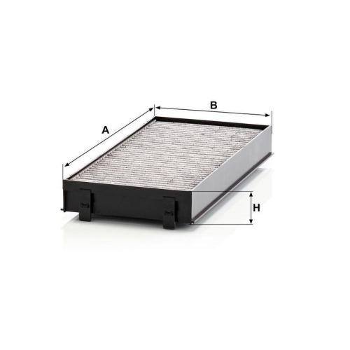 Filter, Innenraumluft MANN-FILTER CUK 2941-2 f&uuml;r BMW