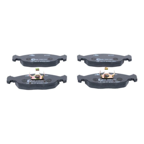 Bremsbelagsatz, Scheibenbremse ATE 13.0460-7051.2 f&uuml;r OPEL VAUXHALL CHEVROLET