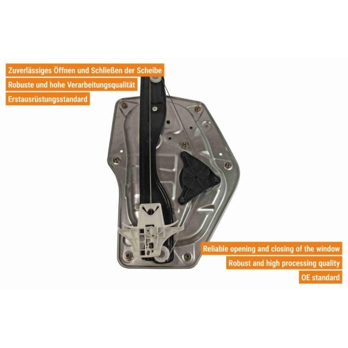 Fensterheber VAICO V10-2498 Original VAICO Qualität für SEAT SKODA VAG