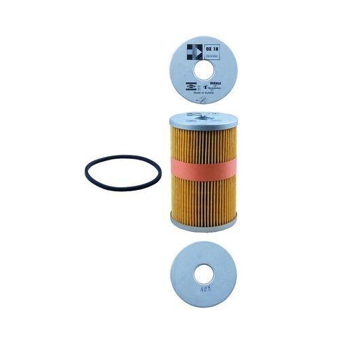 Ölfilter KNECHT OX 18D für AUDI CHRYSLER FIAT FORD GMC HANOMAG HENSCHEL LEYLAND