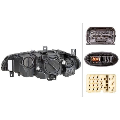 HELLA Hauptscheinwerfer 1ZS 009 645-521 f&uuml;r BMW, rechts