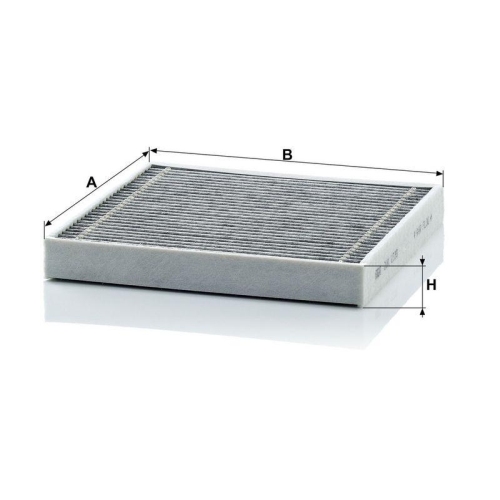 Filter, Innenraumluft MANN-FILTER CUK 2339 f&uuml;r BMW