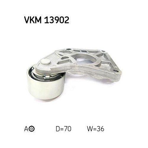Spannrolle, Zahnriemen SKF VKM 13902 f&uuml;r CITRO&Euml;N FIAT LANCIA PEUGEOT RENAULT