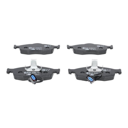 Bremsbelagsatz, Scheibenbremse ATE 13.0460-7056.2 f&uuml;r FORD, Vorderachse