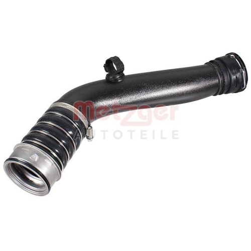 Ladeluftschlauch METZGER AUTOTEILE 2401151 für BMW, Ladeluftkühler, rechts